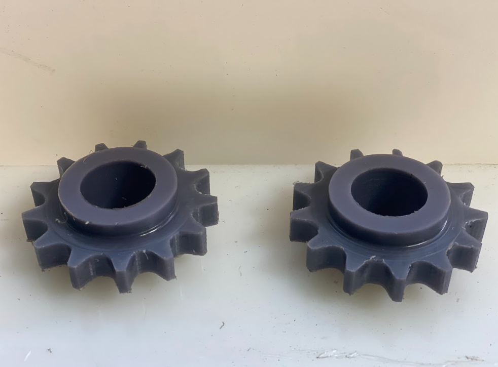 Piñones de PLASTICO DE Nylon Lubricado