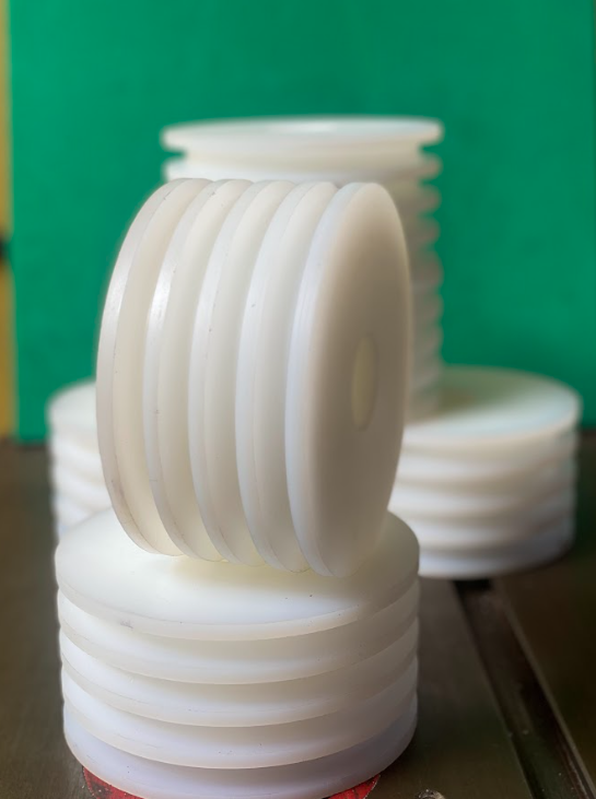 polea de 4 canales de plastico